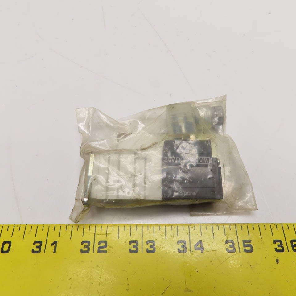 SMC NVKF332Y-5DZ-01T 3-Port Solenoid Valve 24VDC