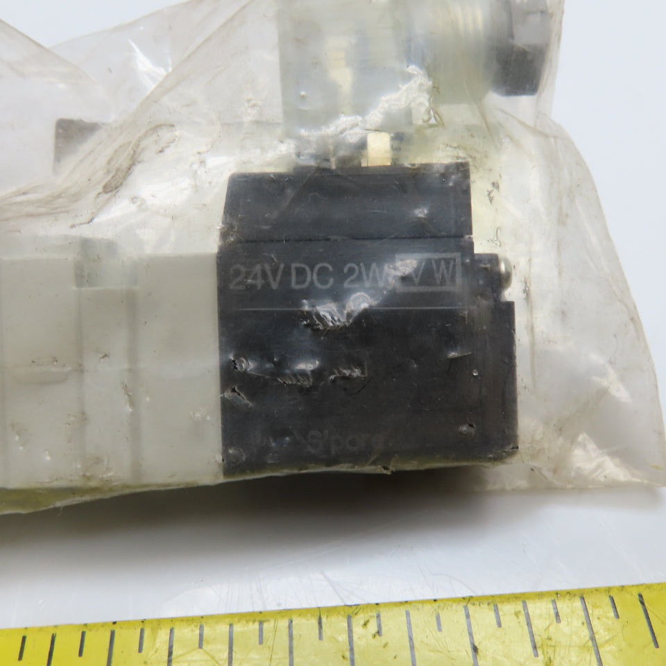 SMC NVKF332Y-5DZ-01T 3-Port Solenoid Valve 24VDC