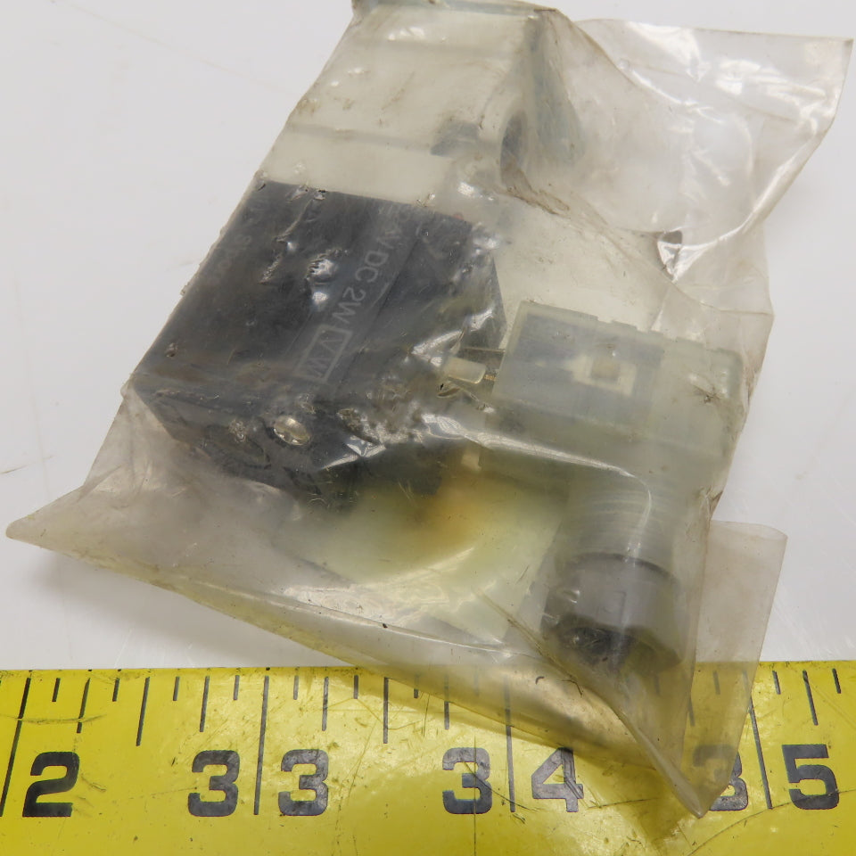 SMC NVKF332Y-5DZ-01T 3-Port Solenoid Valve 24VDC