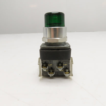 Allen-Bradley 800T-QBH2G Green Momentary Contact Illuminated Switch 12-130VAC/DC