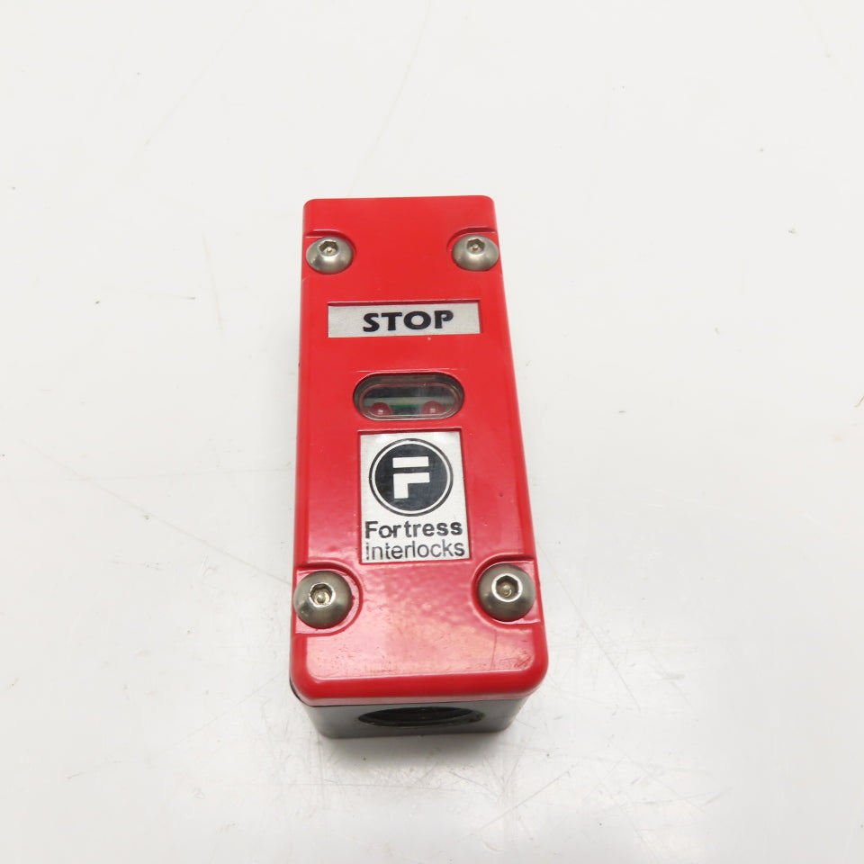 Fortress Interlocks 14503202 Safety Interlock Stop Switch 24VDC 110VAC IP67