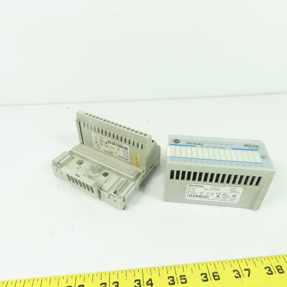 Allen-Bradley 1794-IB16 Flex I/O 16 Point 24VDC Sink Input Module W/ 1794-TB3