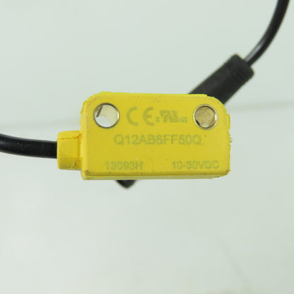 Banner Q12AB6FF50Q WORLD-BEAM Q12 Miniature Photoelectric Sensor 10-30VDC new
