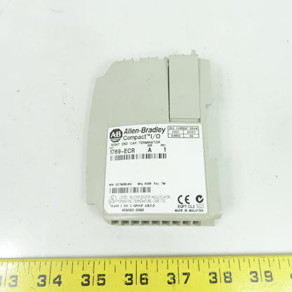 Allen-Bradley 1769-ECR Compact I/O Right End Cap Terminator Ser A Rev 1
