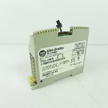 Allen-Bradley 1762-OW16 MicroLogix Ser A Rev A 16 PT VAC/VDC Relay Output Module