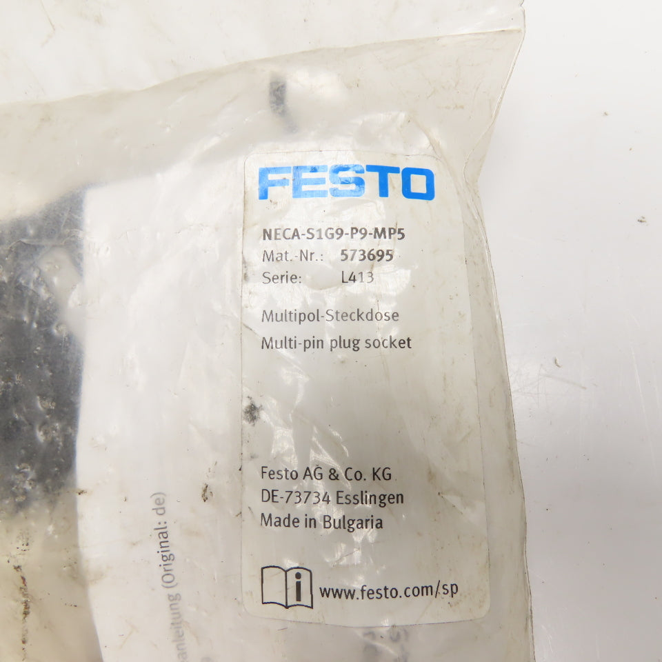 Festo NECA-S1G9-P9-MP5 Multi-Pin Plug Socket Sub D