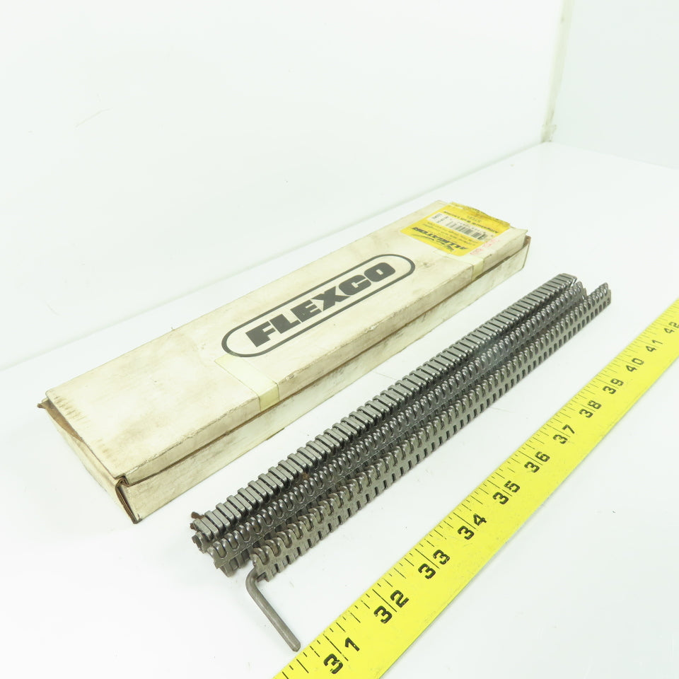 Flexco 10482 15-12 Alligator Belt Lacing Fastener Set Steel 4-Sets