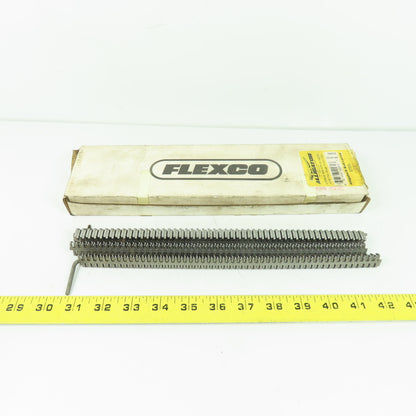 Flexco 10482 15-12 Alligator Belt Lacing Fastener Set Steel 4-Sets