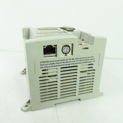 Allen-Bradley 1763-L16BWA Ser B Rev C MicroLogix 1100 PLC Controller FRN 9.0