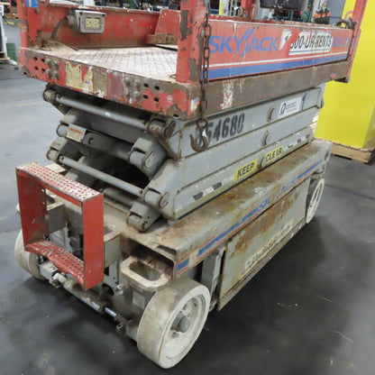 Skyjack SJIII 3219 550Lbs 19' Compact Scissor Arial Man Lift 24VDC 568Hrs.