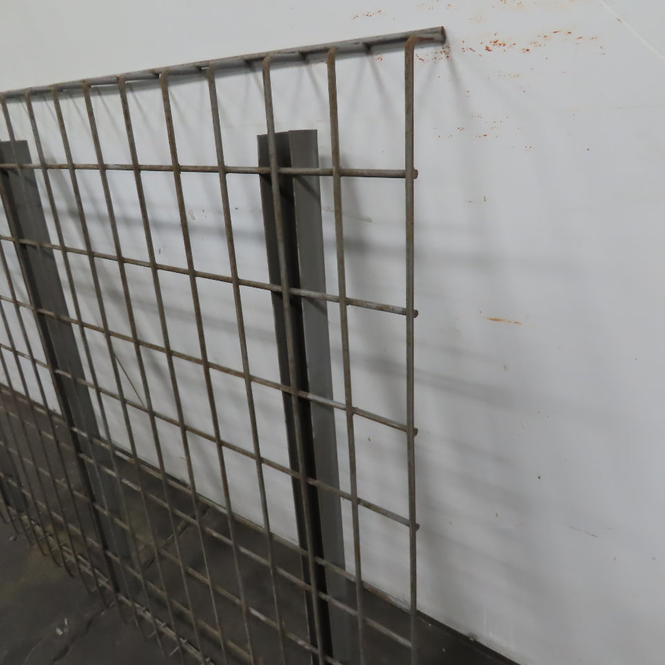 36" x 46" Wide Welded 3 Channel Double Waterfall Pallet Rack Wire Decking SALE!