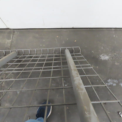 36" x 46" Wide Welded 3 Channel Double Waterfall Pallet Rack Wire Decking SALE!