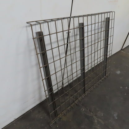 36" x 46" Wide Welded 3 Channel Double Waterfall Pallet Rack Wire Decking SALE!