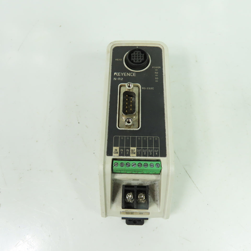 Keyence N-R2 RS-232C Communication Unit 24VDC