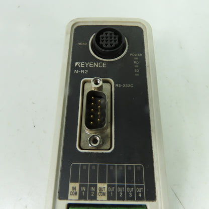 Keyence N-R2 RS-232C Communication Unit 24VDC