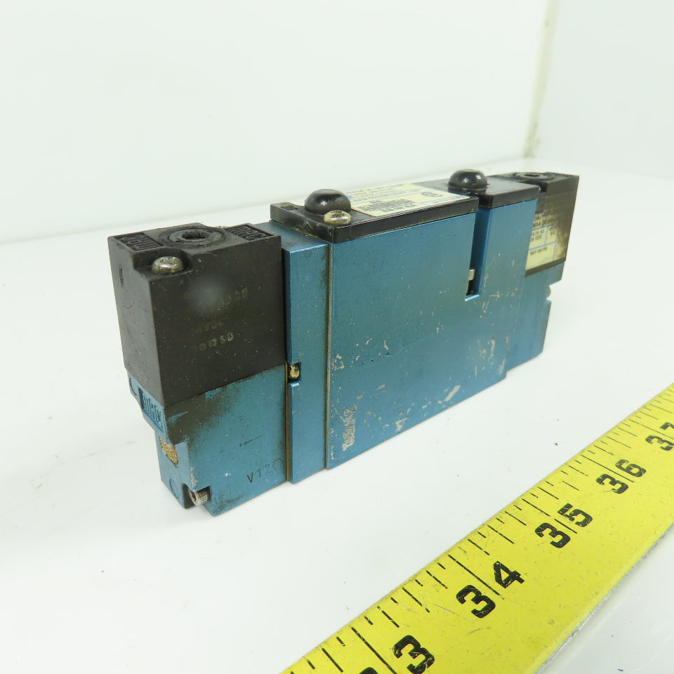 MAC 92B-EAB-000-DM-DDAP-1DN Solenoid Valve 24VDC 35-120 PSI