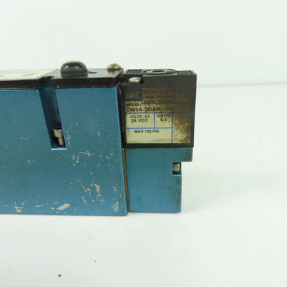MAC 92B-EAB-000-DM-DDAP-1DN Solenoid Valve 24VDC 35-120 PSI