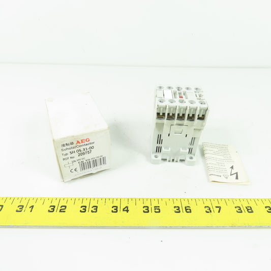 AEG SH 05.31 Contactor Relay 24VDC 3NO 1NC NEW