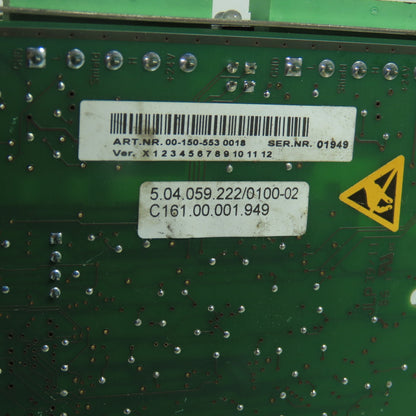 Kuka 00-150-553 0018 DN-Scanner V 1.30 PC Board Devicenet Scanner Card