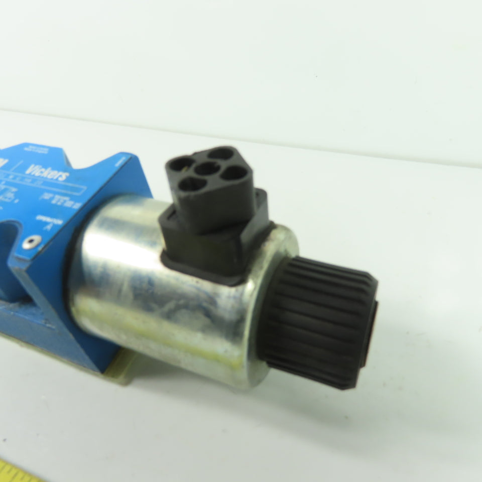 Eaton Vickers DG4V 5 6CJ M U H6 20 Hydraulic Solenoid Valve 24VDC 315 bar