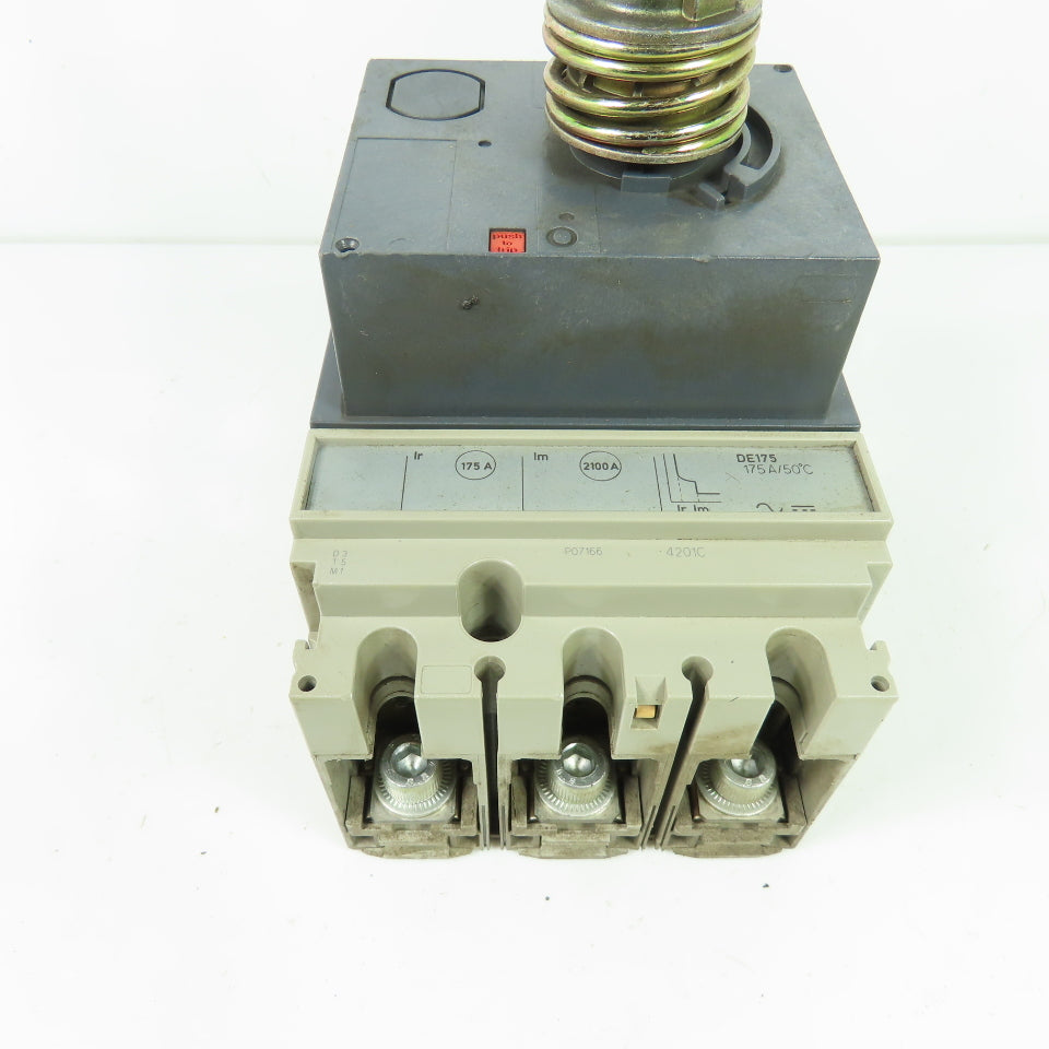 Schneider  Electric DE175 175A 3-Pole Thermal Magnetic Circuit Breaker 250N