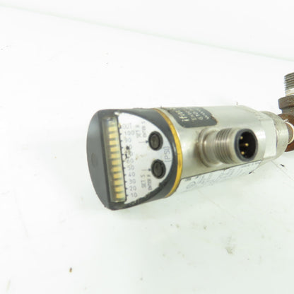 ifm electronic PB5224 Electronic Pressure Sensor 5-100 PSI 1/4 NPT 18-30VDC