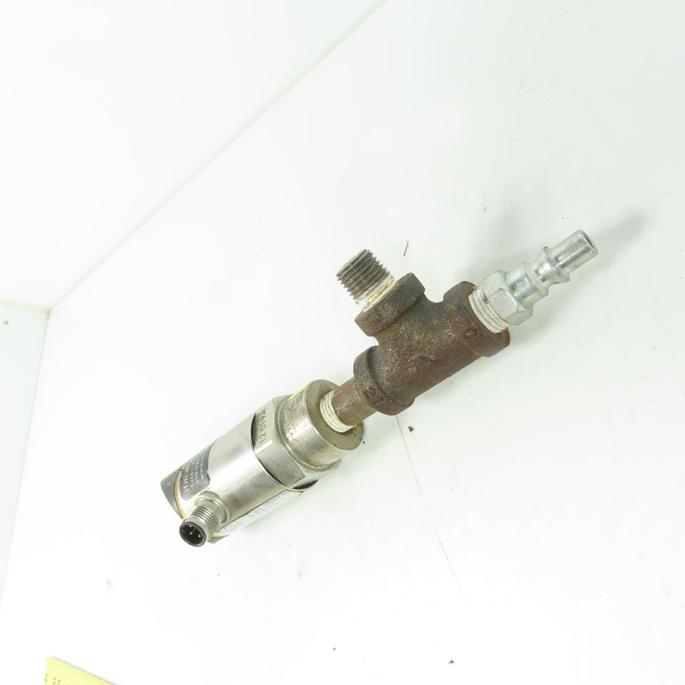 ifm electronic PB5224 Electronic Pressure Sensor 5-100 PSI 1/4 NPT 18-30VDC