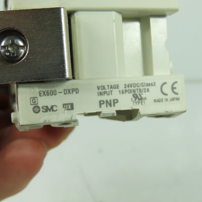 SMC EX600-DXPD Digital Input Module 16-Points PNP 24VDC