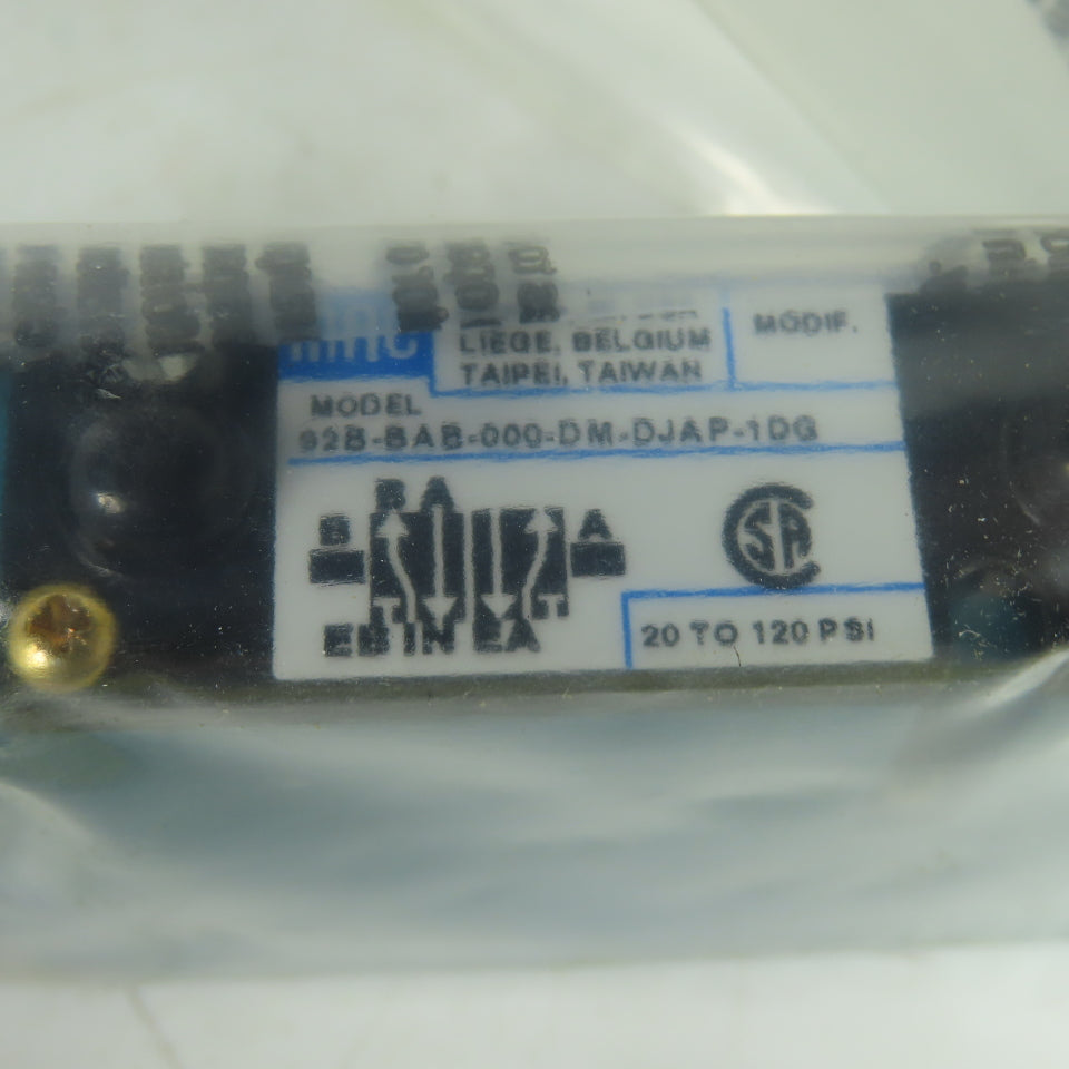 MAC 92B-BAB-000-DM-DJAP-1DG 5/2Way Pneumatic Solenoid Valve 120V 2.9W 120PSI NEW