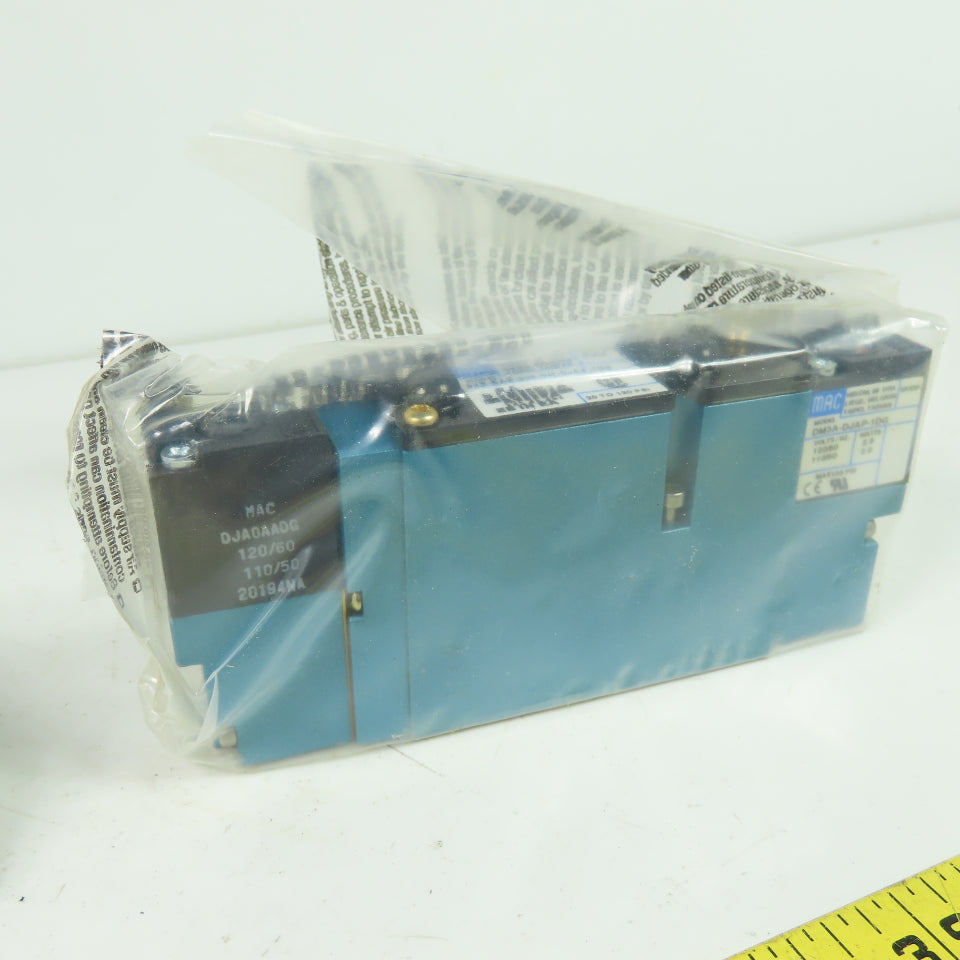 MAC 92B-BAB-000-DM-DJAP-1DG 5/2Way Pneumatic Solenoid Valve 120V 2.9W 120PSI NEW