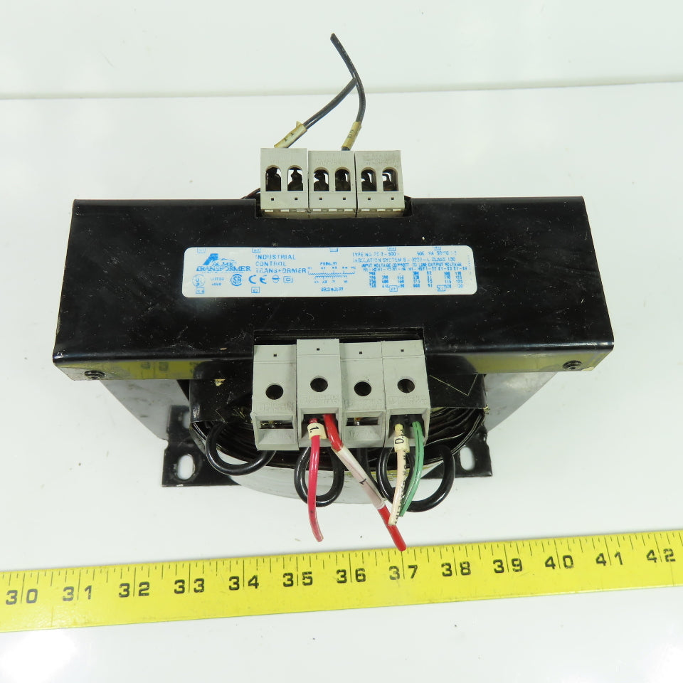 Acme FS3-500 500VA Control Transformer 1Ph 208-600V Pri 85-130V Sec