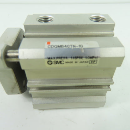 SMC CDQMB40TN-10 Pneumatic Compound Cylinder 40mm Bore 10mm Stroke 145PSI