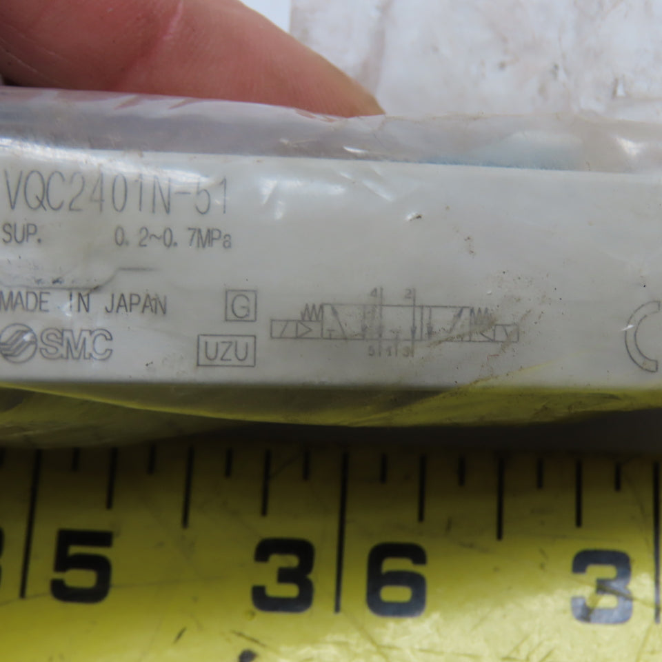 SMC VQC2401N-51 Plug-in Unit Solenoid Valve