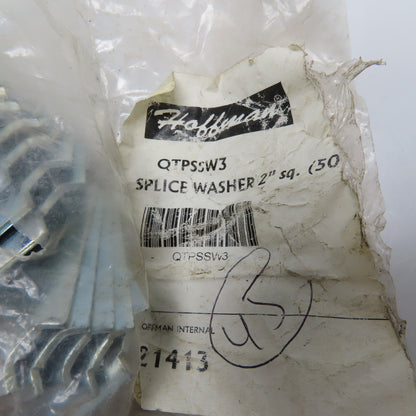 Hoffman QTPSSW3 Splice Washer 2" sq. Lot Of 45