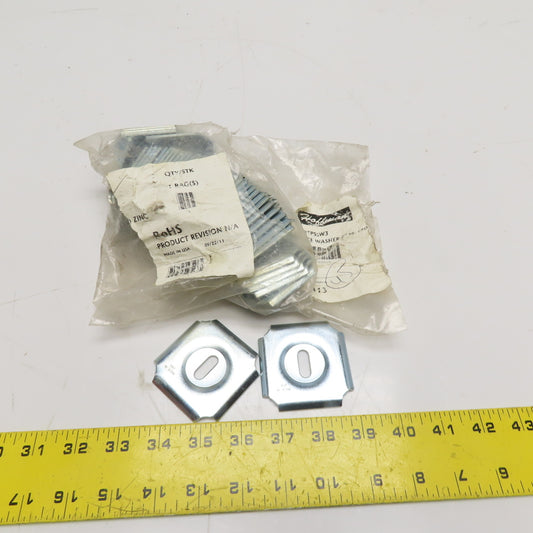Hoffman QTPSSW3 Splice Washer 2" sq. Lot Of 45