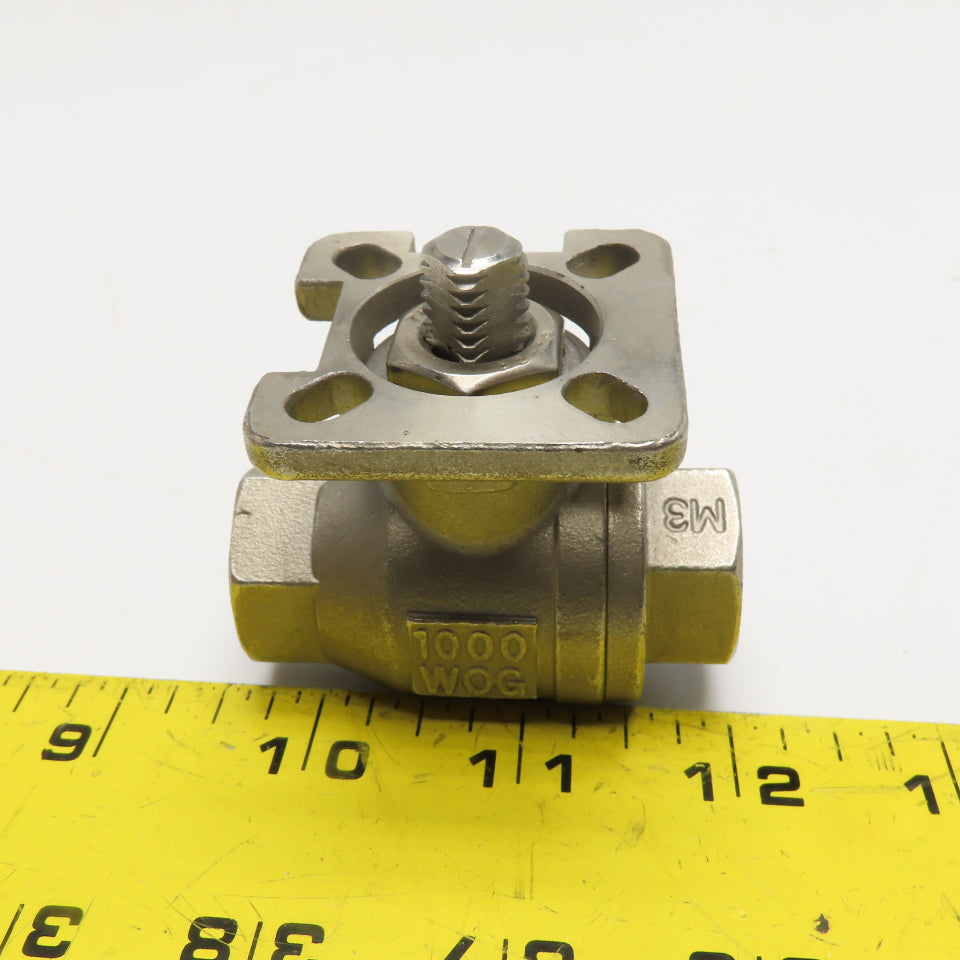 Bi-Torq ED-205-002 1/4" SS316 1000 PSI Ball Valve