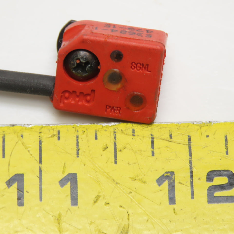 PHD 53624 53604-1-02 Magnetic Proximity Switch 4.5-24 VDC M8 3-Pin Connector