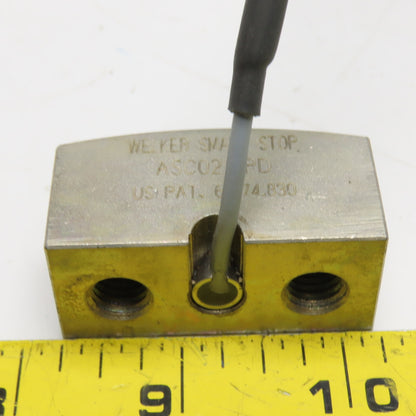 Welker ASC021-PD Smart Stop Sensing Block 4-Pin M12 Micro Connector