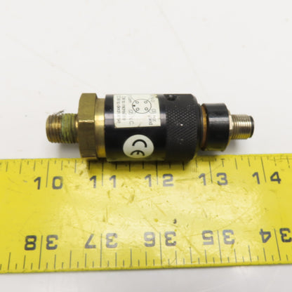 Numatics PS182CAN02-2 Adjustable Pressure Switch M12 3-Pin Connector 1/4" NPT