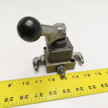 Enerpac VMMD-003 4 Way Manual Directional Hydraulic Control Valve 5000 PSI