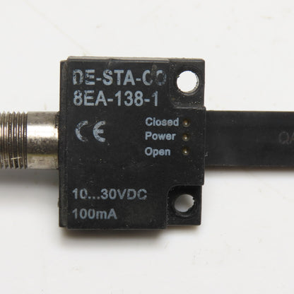 Destaco 8EA-138-1 Sensing Unit 10-30VDC 100mA 4-Pin M12 Micro Connector