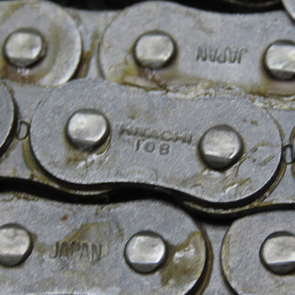 Hitachi 10B Single Strand Riveted Roller Chain 10B 10'