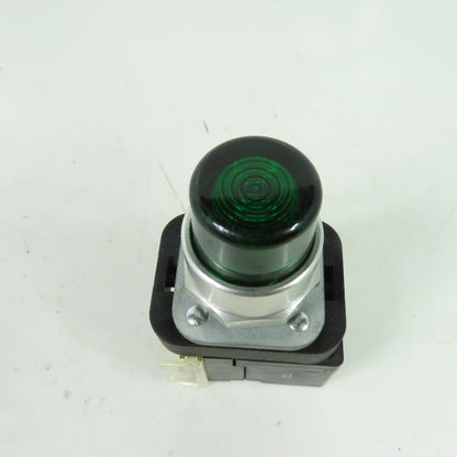 Allen-Bradley 800T-QBH2G Green Momentary Contact Push Button 12-130V 800TC-N374