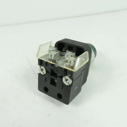 Allen-Bradley 800T-QBH2G Green Momentary Contact Push Button 12-130V 800TC-N374