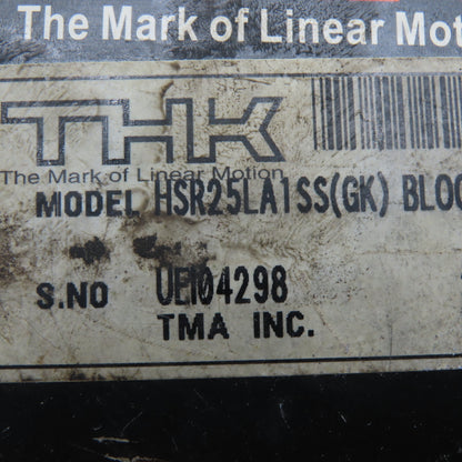 THK HSR25LA1SS(GK) Linear Motion Bearing Block