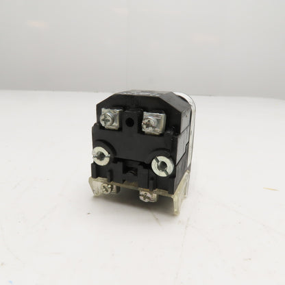 Allen-Bradley 800T-N326 800T-PB16W 30mm Illuminated Push Button 120V 50/60Hz