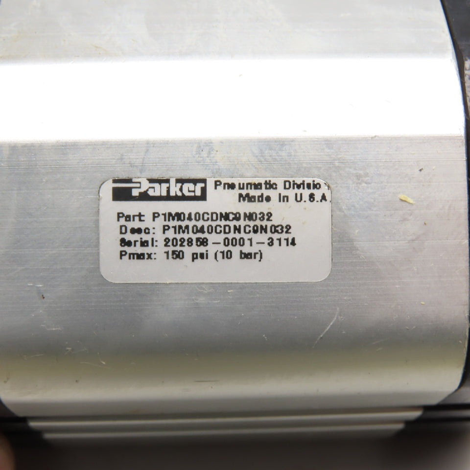 Parker P1M040CDNC9N032 Compact Air Cylinder 150 psi 10 bar