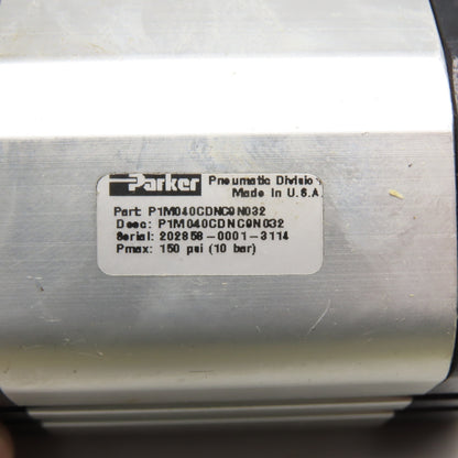Parker P1M040CDNC9N032 Compact Air Cylinder 150 psi 10 bar