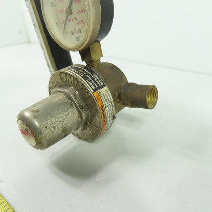 Smith 32-30-580 Inert Gas Flowmeter Regulator 3000 PSI