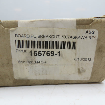 Phoenix Contact 155769-1 PC Breakout I/O Yaskawa ROI Board